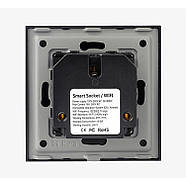 Розумна розетка з WiFi 1DAL | Білий з З/К + Шторки (P86-ST.WF.WT), фото 6