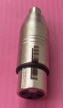 Перехідник XLR female - RCA female LDI SA506 метал