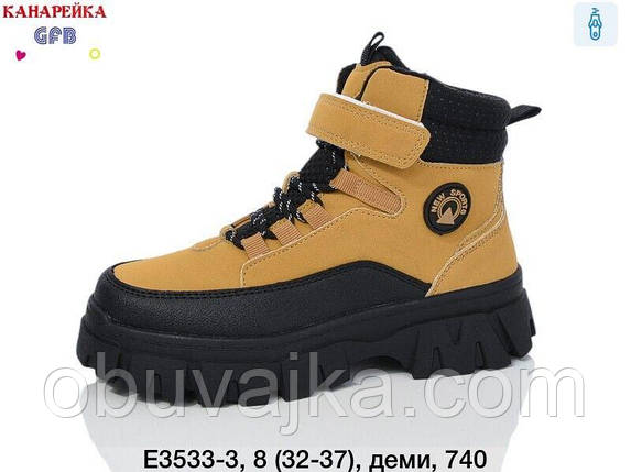 Черевики для хлопчиків від GFB Демісезонне взуття 2024 (32-37), фото 1