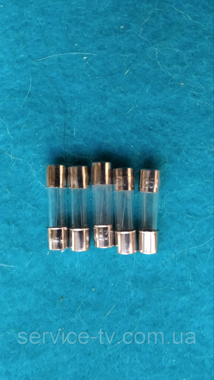 Запобіжник скляний 1.6 А, 250 В, 5*20 мм