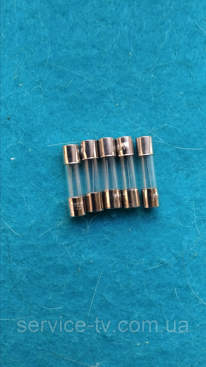 Запобіжник скляний 0.5 А, 250 В, 5*20 мм