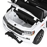 Дитячий електромобіль TOYOTA  Bambi, білий, фото 7