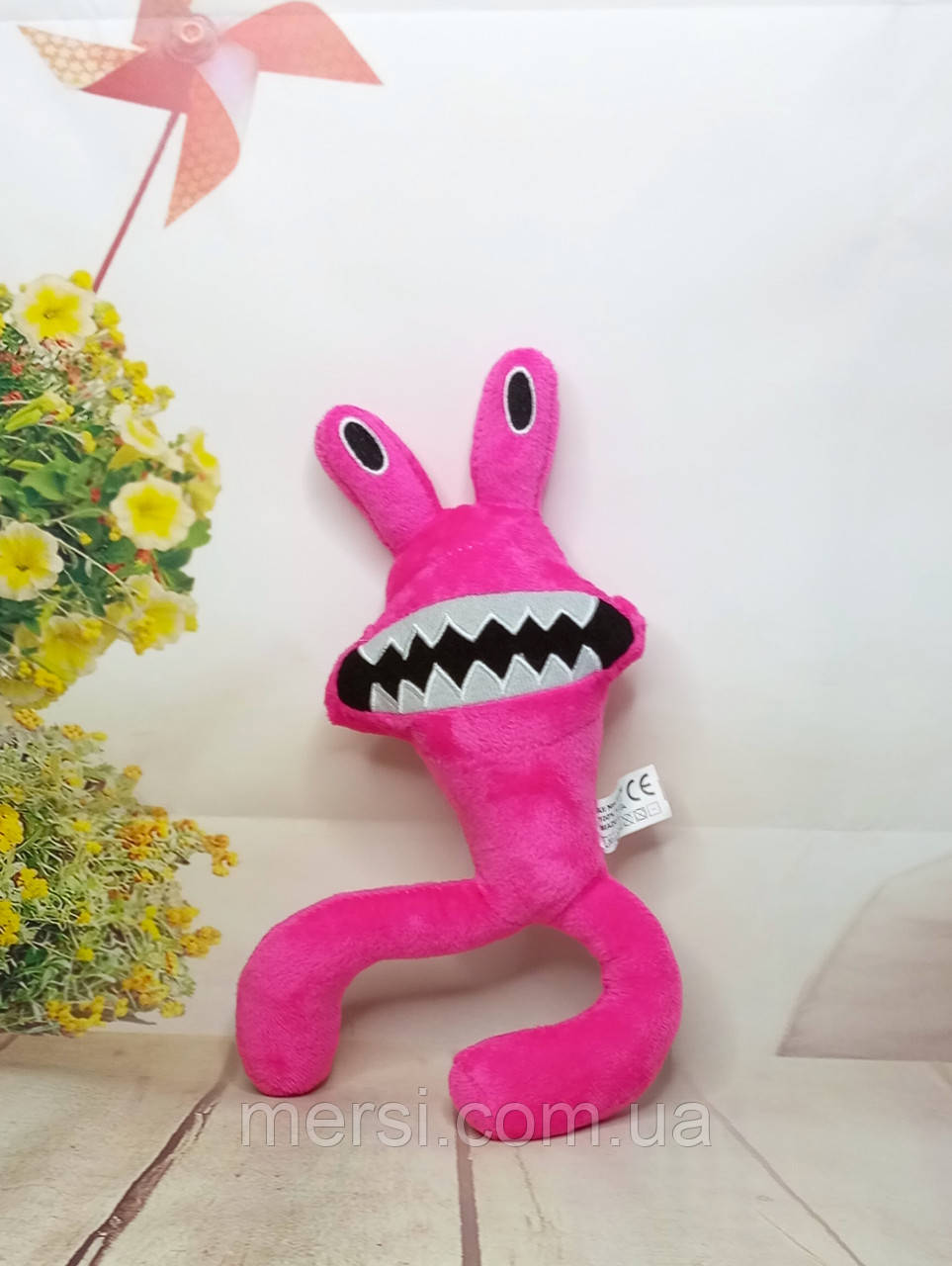 М'яка іграшка рожевий друг Rainbow friends Roblox Pink райдужні друзі роблокс Пінк 29 см