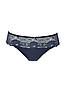 Жіночі трусики сліп у поєднані з мереживом сині Leilieve 992, фото 6