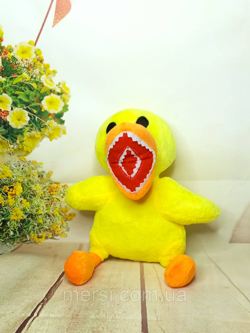 М'яка іграшка жовтий друг Rainbow friends Roblox Yellow райдужні друзі роблокс Йєллоу 26 см