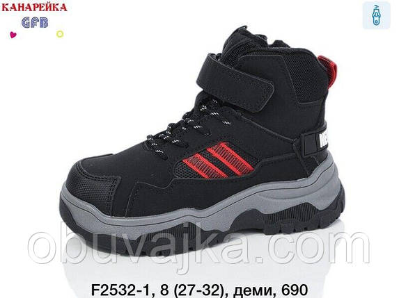 Черевики для хлопчиків від GFB Демісезонне взуття 2024 (27-32), фото 1