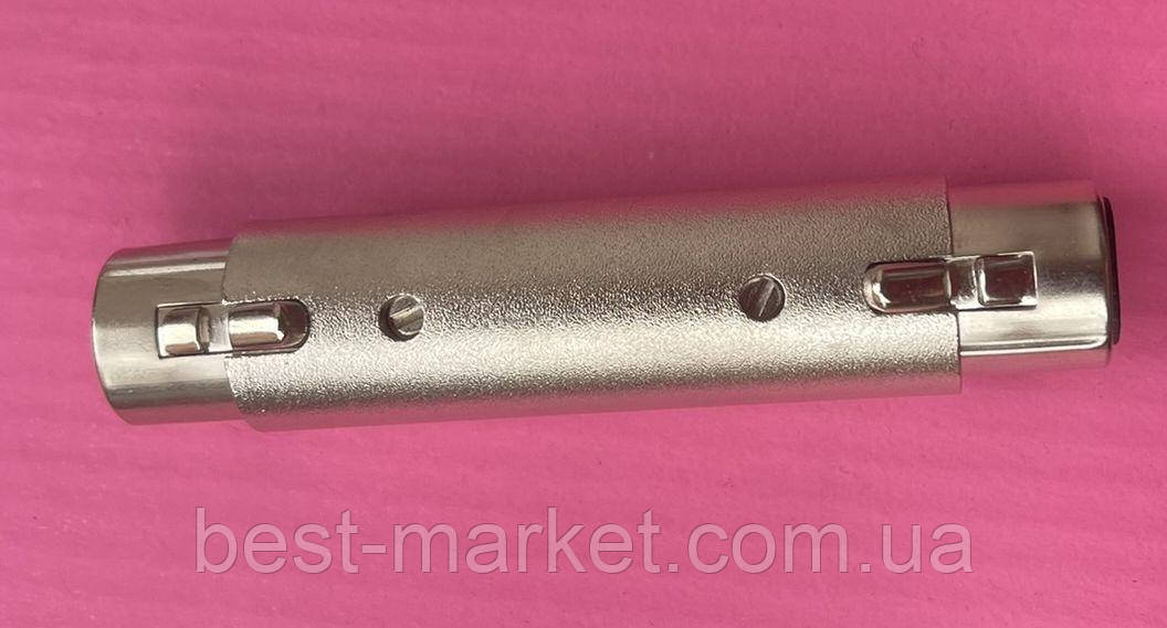 Перехідник XLR female - XLR female LDI SA524 метал