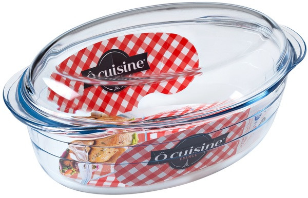 Каструля с/к O CUISINE PYREX овал/з кр/3л (459AC00/1643) TZP141
