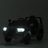 Дитячий електромобіль TOYOTA Bambi, сірий, фото 7