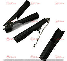 09-00-012BK. Затиск акумуляторний "крокодил" 30А, в ізоляції, чорний