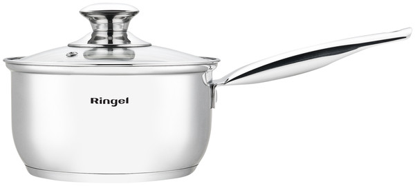 Ківш RINGEL Grey line 16 см (1.6л) з кришкою нерж (RG-4019-16)