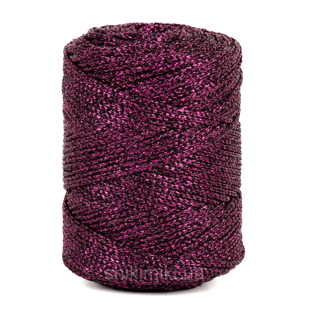 Трикотажний шнур з люрексом Knit Shine Stelo, колір Аметист