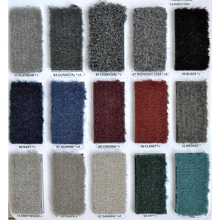 Стрижений килим Sparta Spectrum Platinum SP platinum 1.83 м 16oz судновий для човнів і яхт стійкий до цвілі та ультрафіолету, фото 2