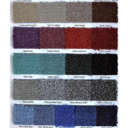 Стрижений ковролін Aqua Turf Aqua 1 м.п. щільність 16 oz судновий для човна катера і яхти, фото 2