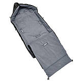 Комплект демісезонний конверт чохол на флісі в коляску люльку санки For Kids і рукавички для батьків, фото 7