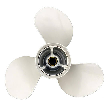 Гвинт для човнового мотора Yamaha 50-130HP YANTA ALU 3X13 1/4X17 Propeller for Yamaha D алюмінієвий Polaris, фото 1