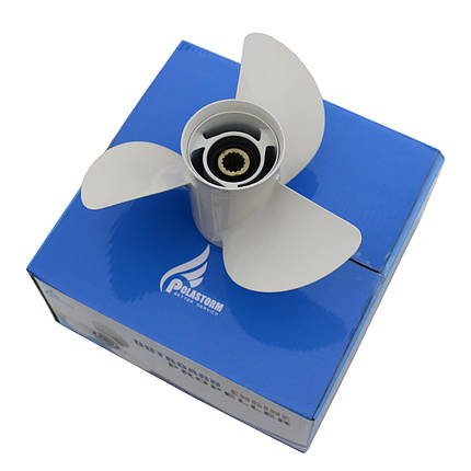 Гвинт для човнового мотора Yamaha 50-130HP YANTA ALU 3X13 1/4X17 Propeller for Yamaha D алюмінієвий Polaris, фото 2