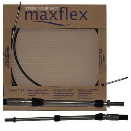 Трос газ/реверс Pretech 22 FT 3300C Maxflex 6.67 м 33022 для дистанційного керування мотором човна човна або катера, фото 1