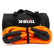 Динамічний ривковий трос для лебідки автомобіля та квадроцикла X-BULL 29500 LBS 25 мм 9 м - міцний і надійний трос для буксируван