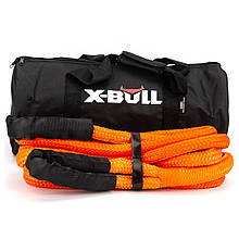 Динамічний ривковий трос для лебідки автомобіля та квадроцикла X-BULL 29500 LBS 25 мм 6 м новий гарантія 12 місяців