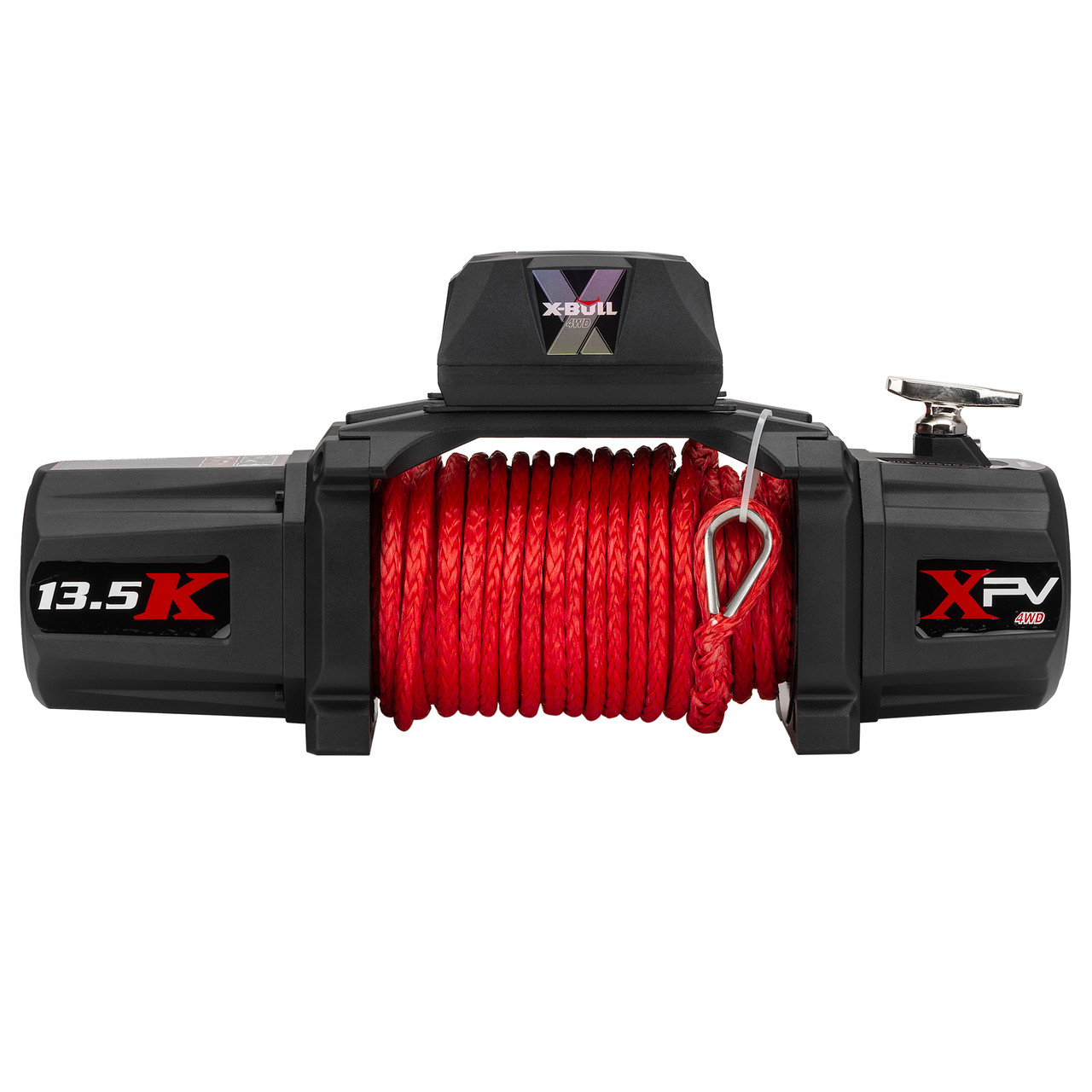 Покращена лебідка з синтетичною мотузкою для автомобіля і квадроцикла 13500 LBS X-BULL