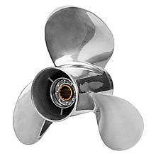 Гвинт для човнового мотора YAMAHA C 663-45958-00-EL 3X11 1/8X14 нержавіюча сталь