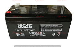 21-03-252. Акумулятор 12V 3,3A, VRLA-AGM, ProFix, NP12-3,3