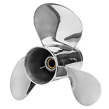 Гвинт для човнового мотора YAMAHA B 664-45954-01-EL 3X9 7/8X12 нержавіюча сталь