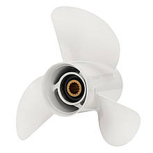 Гвинт для човнового мотора YAMAHA D 6E5-45941-00-EL 3X13X19 алюмінієвий
