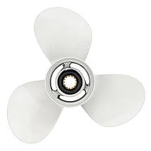 Гвинт для човнового мотора YAMAHA & PARSUN 40HP 12″ 69W-45952-00 3-113/8″X12″ алюмінієвий, фото 3