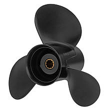 Гвинт для човнового мотора MERCURY&TOHATSU &NISSAN B 30-930-01 3X9.9X12 алюмінієвий