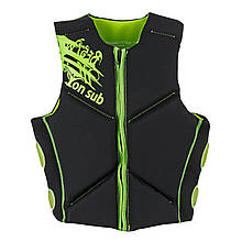 Рятувальний жилет Weekender неопреновий L зелений для водних видів спорту та відпочинку