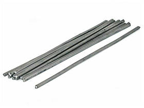 Припій ПОС-40 вага 160 гр довжина 30 см діам 7,3мм склад 8% олово 92% свинець