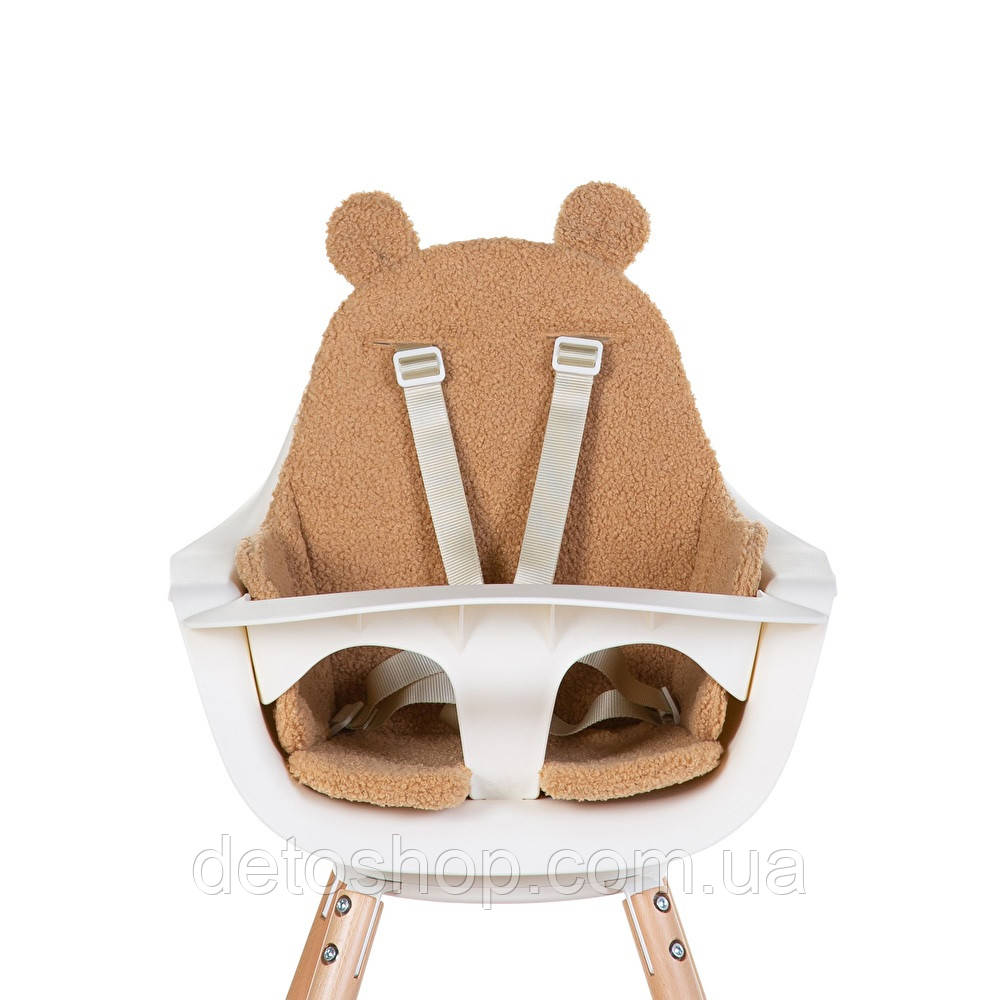 Подушка до стільця для годування Childhome Evolu teddy/beige Бежевий
