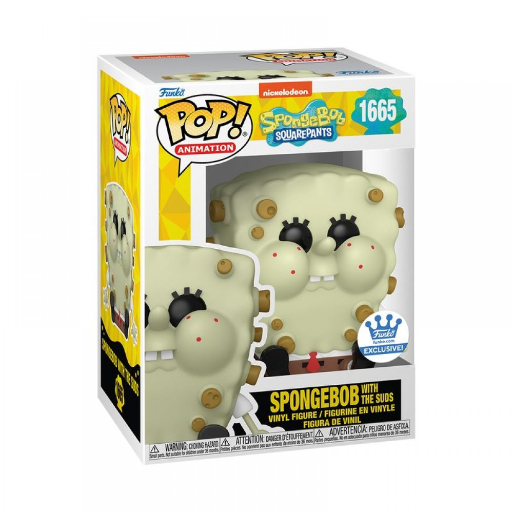Фігурка Funko Pop Spongebob (with the Suds)
