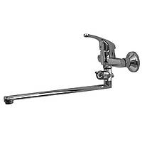 Змішувач для ванни Globus Lux Solly GLSO-0108 латунь душовий комплект гусак 35 см