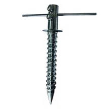 Тримач для парасольки Ranger RA 8823 алюмінієвий сірий для надійної фіксації парасольок до 20 мм глибина 6 см довжина 19 см