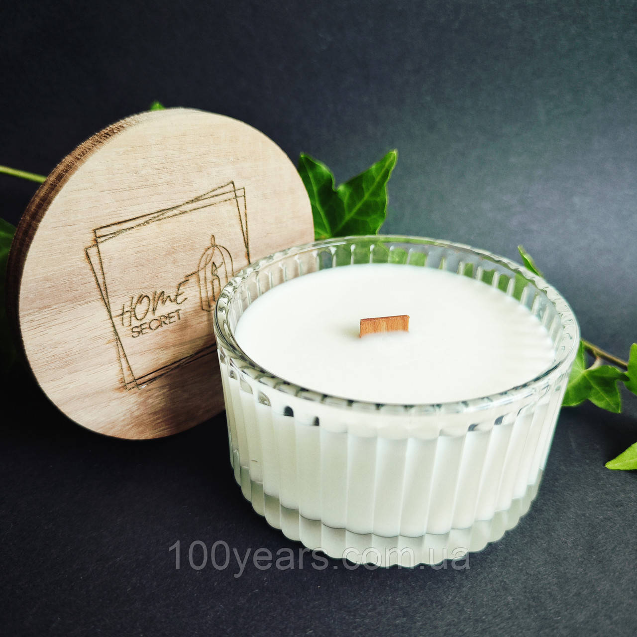 Аромасвічка Home Secret Limited Edition "Табак-ваніль", 125 г