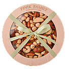 Подарунковий набір з горіхами в круглому боксі, фото 2