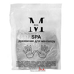 Одноразові SPA-рукавички для манікюру Mia-M Professional