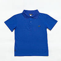 Футболка поло теніска для хлопчика волошкова Смайл Тайм, SmileTme Classic