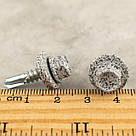 Саморіз RAL 0002 (біле дерево) 4,8х19 для металу (покрівля/фасад) з шестигранною головкою та шайбою EPDM, фото 2