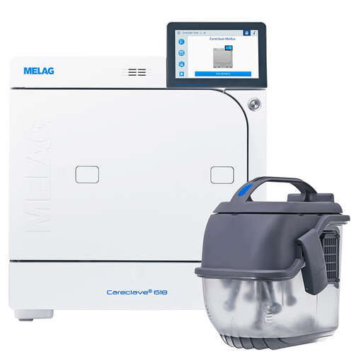 Паровий автоклав Careclave вакуумний 18 літрів клас B