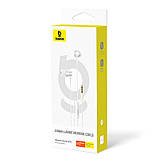 Навушники дротові Baseus Encok HZ11 3.5 мм білі (A00164200213-Z1), фото 4