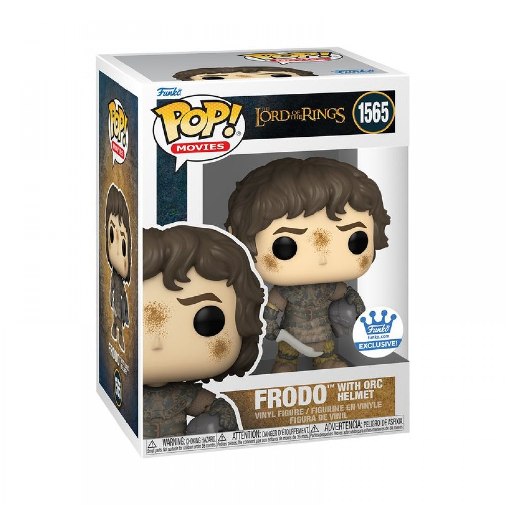 Фігурка Funko Pop Lord of the Rings - Frodo with Orc Helmet