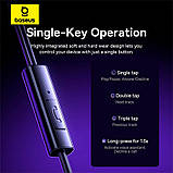 Навушники дротові з мікрофоном Baseus Encok HZ11 3.5 мм чорні (A00164200113-Z1), фото 5