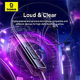 Навушники дротові з мікрофоном Baseus Encok HZ11 3.5 мм чорні (A00164200113-Z1), фото 6