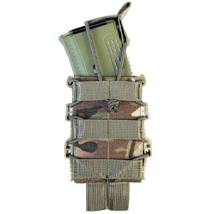 Підсумок відкритий каркасний для 1 магазину АК Cordura мультикам LE2968, фото 3