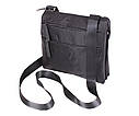 Чоловіча текстильна сумка 301256 чорна, фото 2