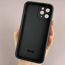 Чохол для Apple iPhone 11 Pro леопардовий чохол із захистом камери на телефон айфон 11 про чорний r4n, фото 2